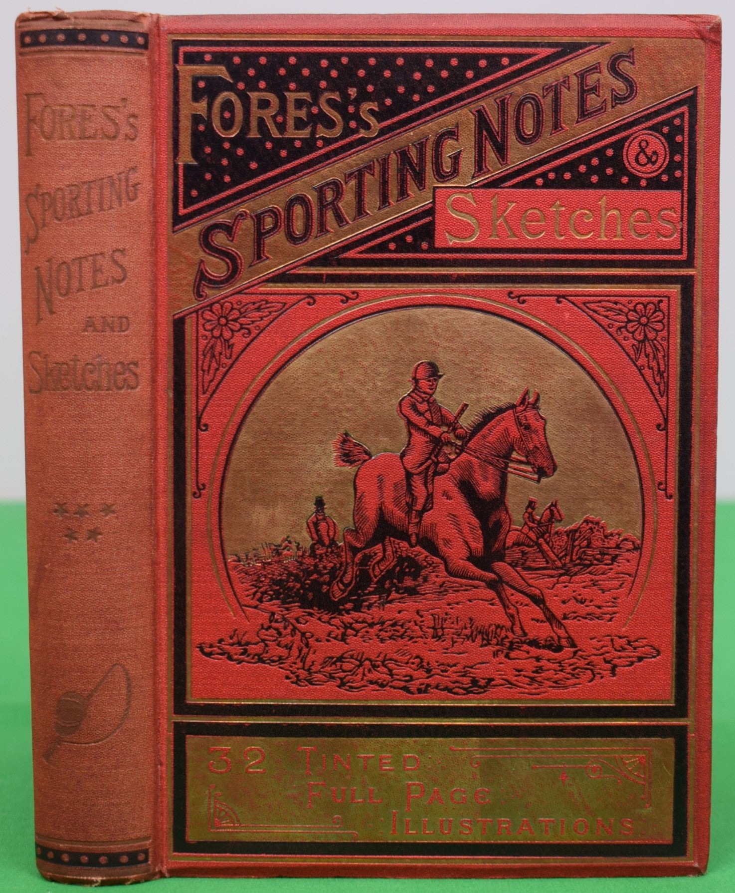 "Fores's Sporting Notes & Sketches Vol. V 1888-1889" MASON, Finch