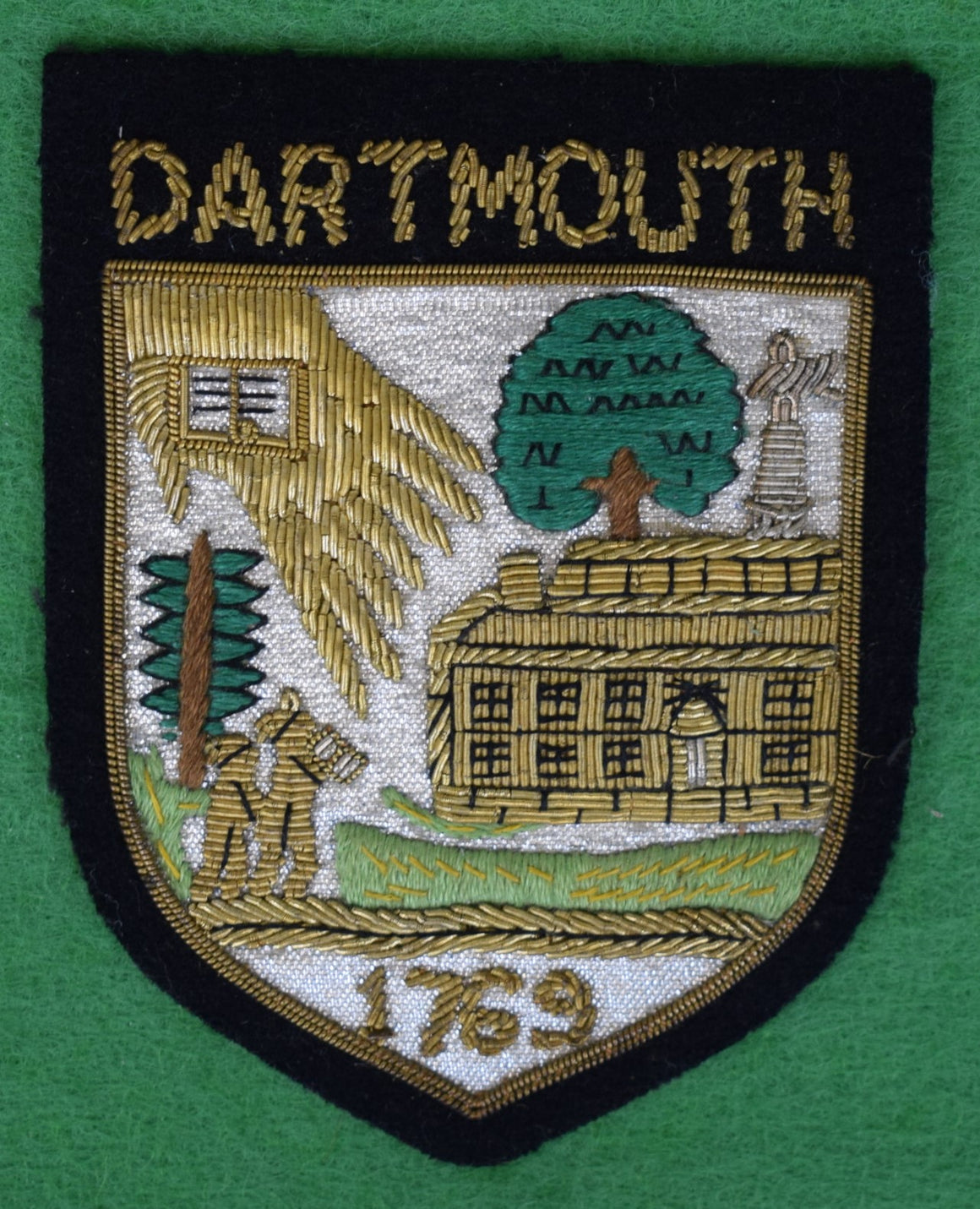 "Chipp x Dartmouth College Bullion Blazer Badge"
