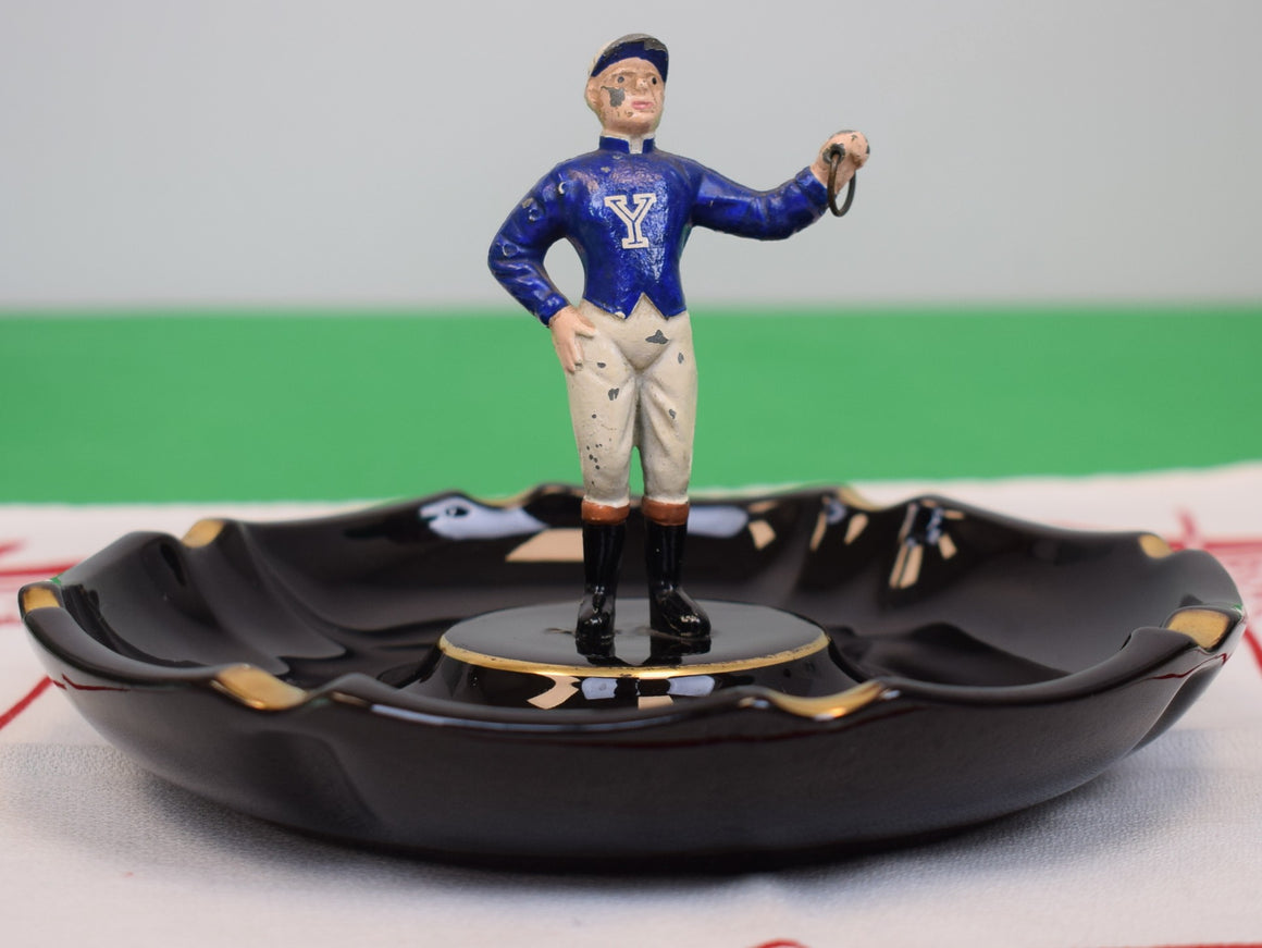 The "21" Club x Yale Blue Jockey Ashtray