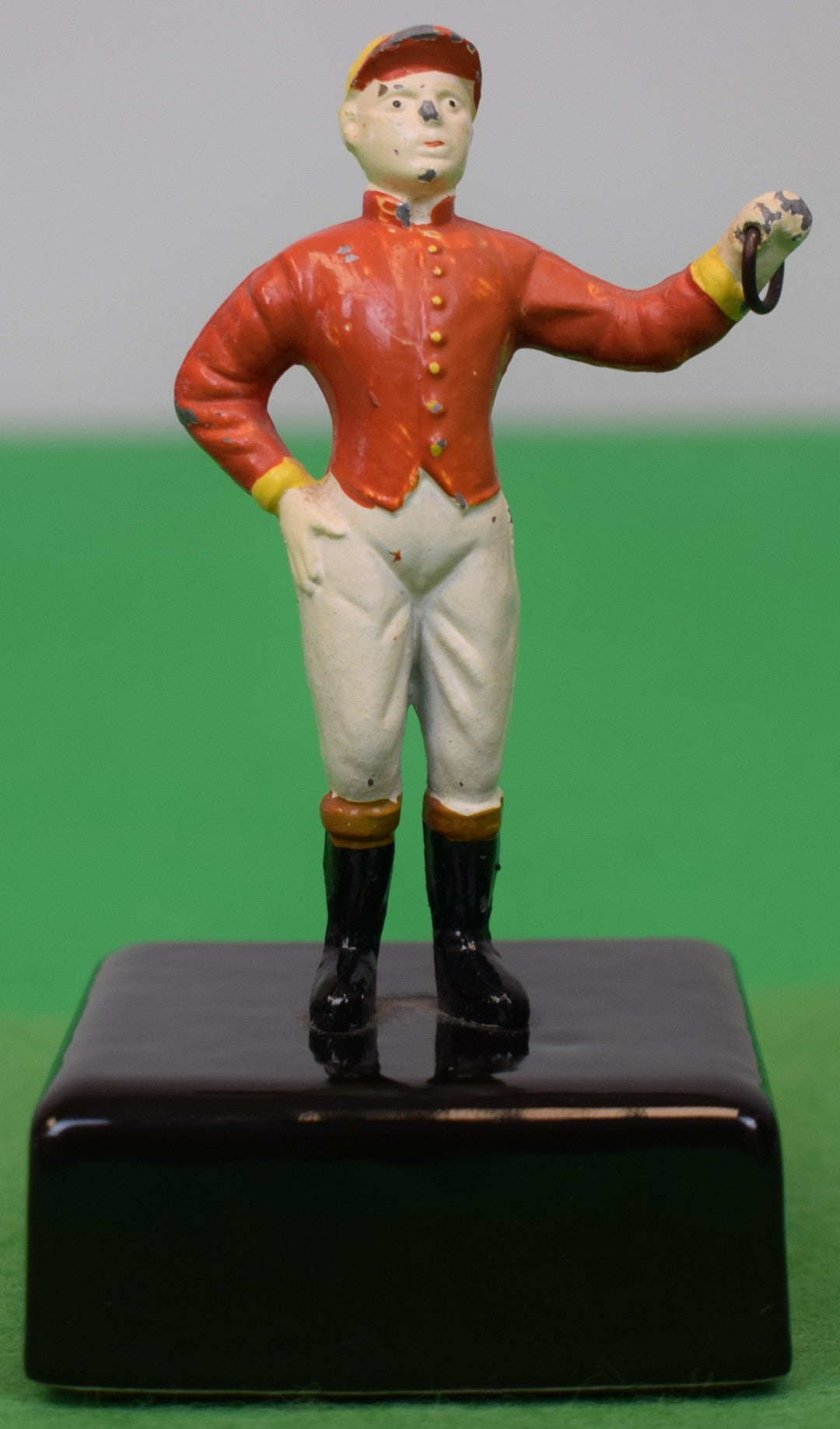 The "21 Club" Jockey Paperweight