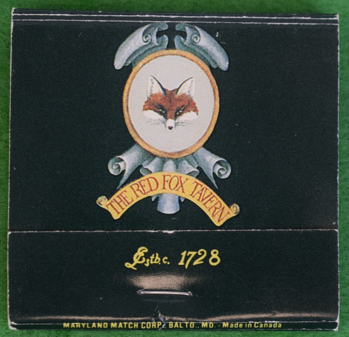 The Red Fox Tavern Middleburg, VA (Unstruck) Matchbook