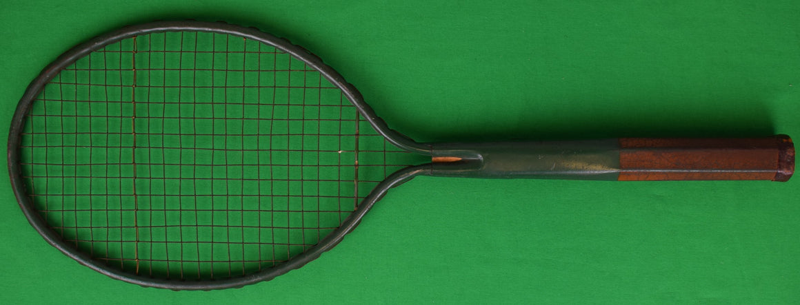 Green Metal c1928 Dayton Tennis Racquet Co "Junior Pilot" Model