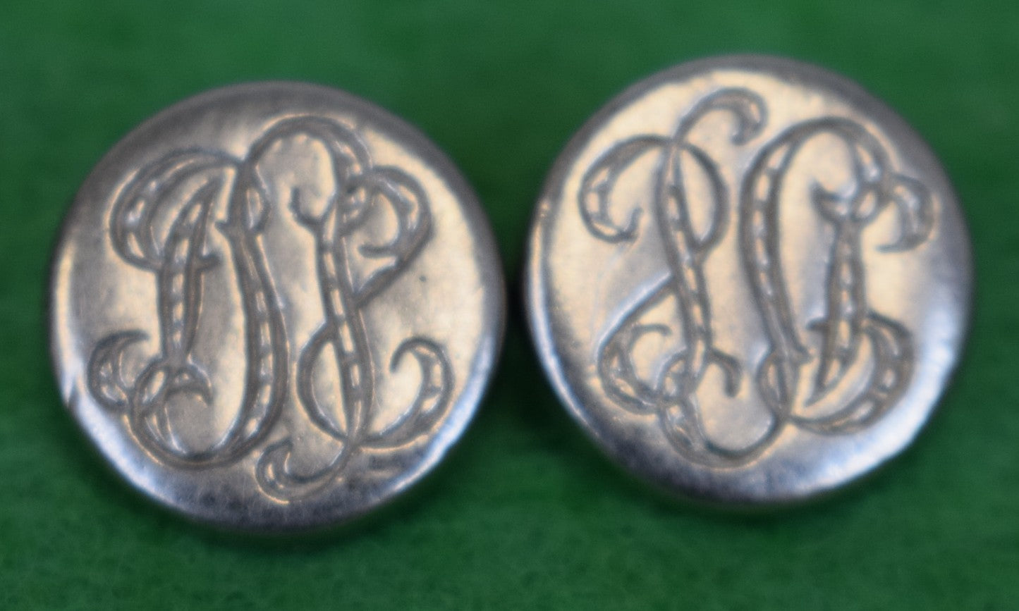 "Pair x Monogram Initial Sleeve/ Vest Buttons"