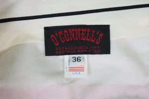 "O'Connell's Embroidered Twill Trousers - Green Alligators On Hot Pink" Sz 36 (New w/ Tag)