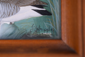 "Joseph Q. Whipple Hand Carved/ Painted Goose" (SOLD)