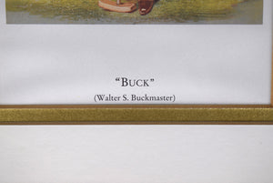 "Buck" (Walter S. Buckmaster) Polo Player Spy Print