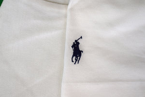 "Sunnehanna Club x Ralph Lauren Polo Golf White Pique Shirt" Sz: XXL (NWOT)