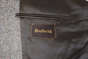 O'Connell's x Southwick Sport Coat - Harris Tweed - Olive Tan Barleycorn Sz 48L (NWT)