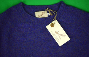 "Campbell's Of Beauly Heather Purple Scottish Shetland Crewneck Sweater" Sz XL (NWT)