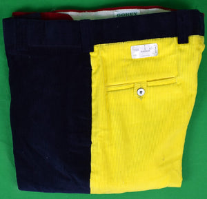 "Gokey Four Panel Corduroy Trousers" Sz 40 (NWT/ DEADSTOCK)