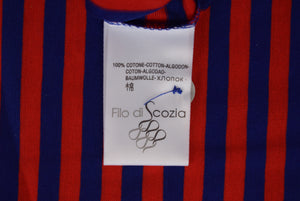 Maus & Hoffman Red/ Blue Stripe Solemare Polo Shirt (NWT)