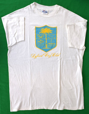 "Lyford Cay Club White S/S T-Shirt" Sz XXL/ 44 (NWOT)