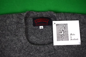 "O'Connell's Medium Grey Shetland Crewneck Sweater" Sz 40 (New w/ Tag) (SOLD)