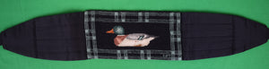 "Hand-Needlepoint Duck Decoy Black Cummerbund" Sz 34