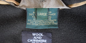 J. Press Brushed CottonTan Field Coat Made In Ireland Sz L