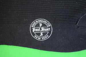 "Paul Stuart Merino Wool OTC Navy Socks Made In England" Sz 10 (NWT) (SOLD)