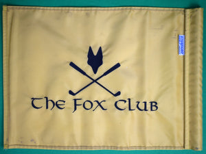 The Fox-Club Golf Flag