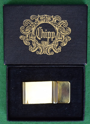 "Chipp Silver Plate Money Clip" (NIB) (SOLD)