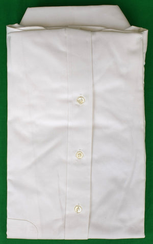 "The Andover Shop White Pin Point Oxford B/D Dress Shirt" Sz 16-33 (NWT) (SOLD)