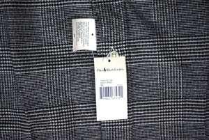 Polo Ralph Lauren B/W Prince Of Wales Cotton Flannel Sport Shirt Sz XL (New w/ RL Tag)