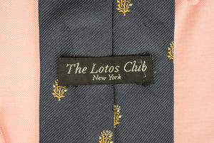 "The Lotos Club New York Member's Blue Silk Tie"