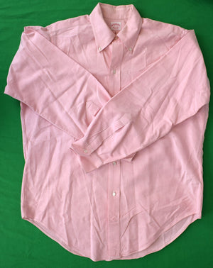 Brooks Brothers c1980s Pink OCBD Shirt Sz 16-4