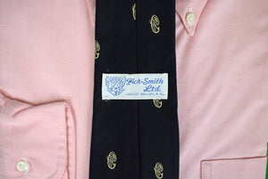 "Piping Rock Club Navy Silk Tie" (SOLD)