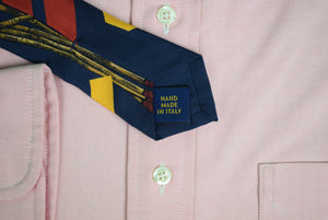 "Polo Ralph Lauren Navy Italian Silk Mallets w/ #2 Tie"