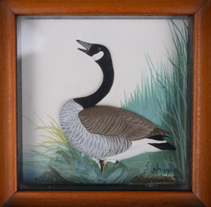 "Joseph Q. Whipple Hand Carved/ Painted Goose" (SOLD)