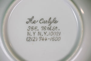 "The Carlyle Hotel Butterfly Porcelain Dish" (SOLD)