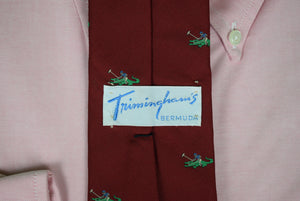 "Trimingham's Bermuda Polo/ Gator Burg Poly Tie" (SOLD)
