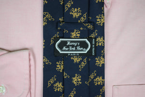 "Harry's New York Bar Paris Navy Silk Club Tie" (SOLD)