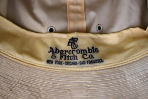 "Abercrombie & Fitch x Baltusrol Golf Club Tan Poplin Bucket Hat" (LNWOT)