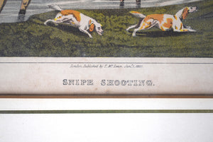 "Snipe Shooting" 1820 by Henry Alken