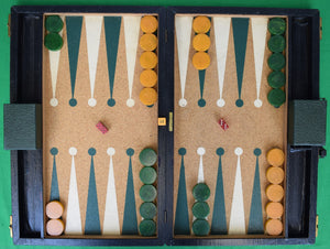 Abercrombie & Fitch Bakelite Backgammon Board Set