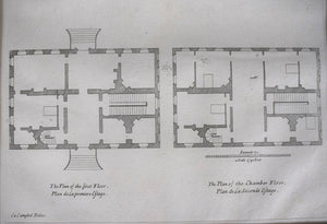 The Prospect To The Gardens Of The Hon.ble James Johnston Esq. His House At Twittenham 1710 P.77