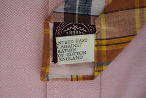 J. Press Burlington Knot English Madras Cotton Tie