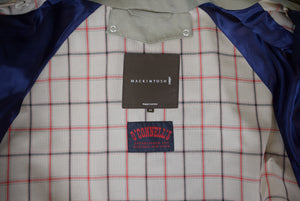 "O'Connell's x Mackintosh Made In Scotland Raincoat w/ Detachable Liner" Sz 44