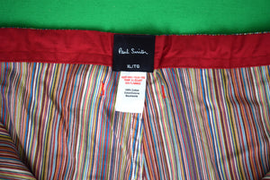 "Paul Smith Signature Rainbow Stripe 2pc Pajamas Sleepwear Set" XL/ TG (NWOT)