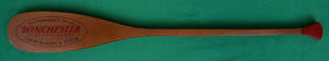 "Abercrombie & Fitch x Winchester Sporting Goods Sample Wood Canoe Paddle"