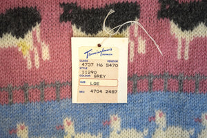 "Trimingham’s Bermuda x Deans Of Scotland Shetland Wool Ladies Fair Isle Sweater Vest" Sz L (NWT)