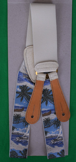 "Trafalgar Limited Editon Tranquil D’Esprit Silk Braces" (NIB)