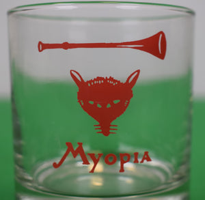 Set x 3 Myopia Hunt Club Old Fashioned Glasses