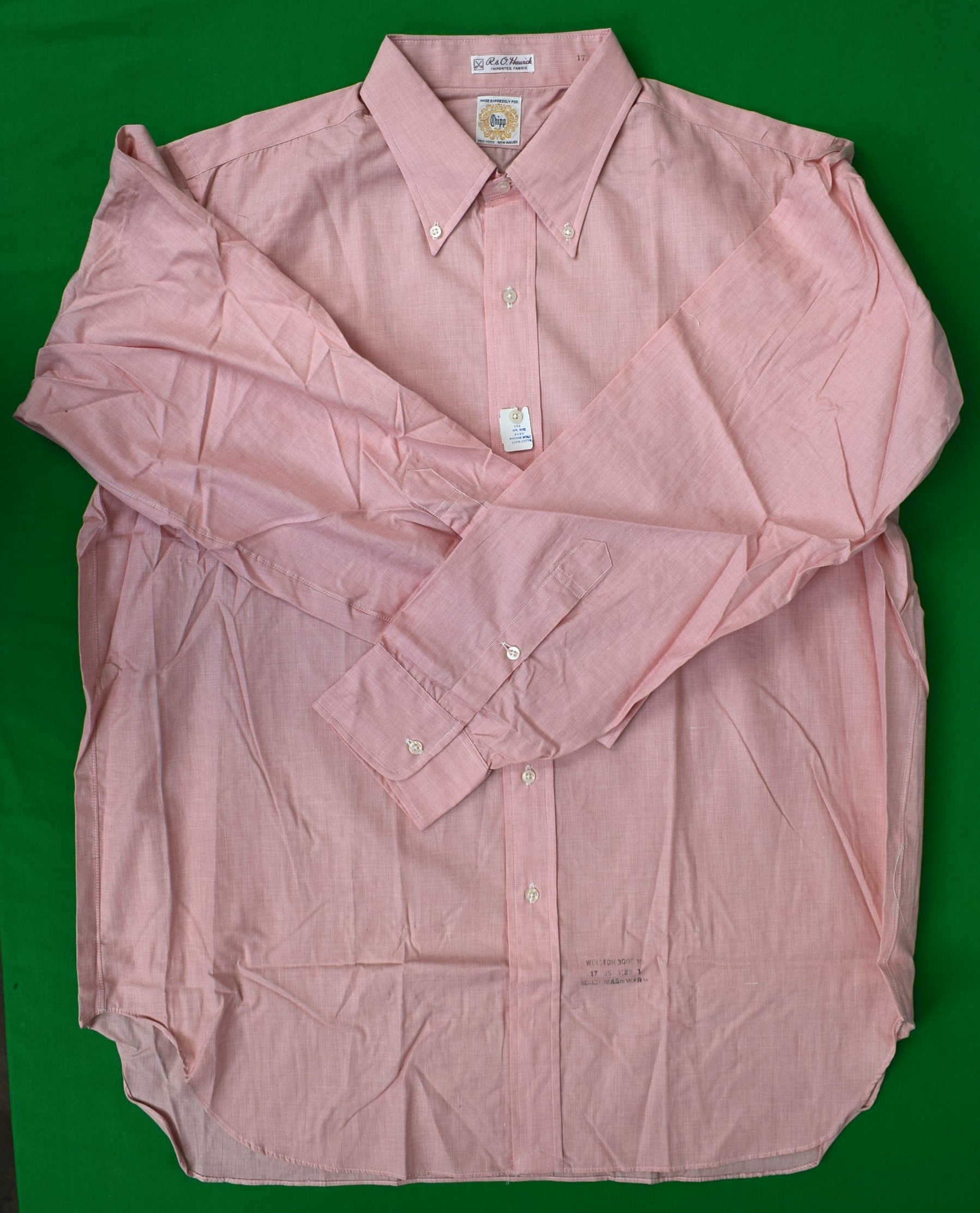 17 35 dress shirt Men's Slim Fit Button Up Long Sleeve Solid Dress Shirt - Orange - XL (17-17.5) 34/35 sleeve