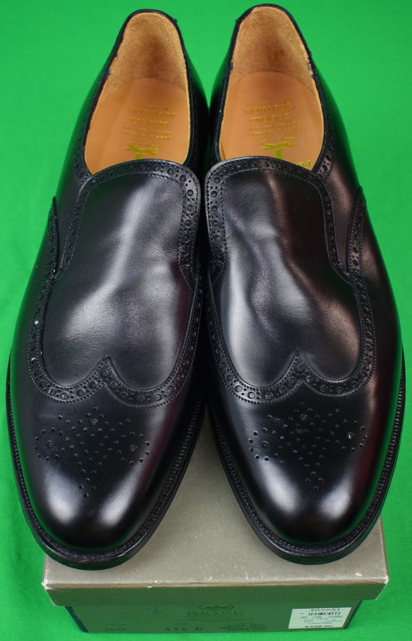 "Peal & Co x Brooks Brothers Black Calf Brogue Shoes" Sz 11 1/2C (New