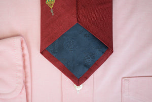 The Andover Shop x Atkinsons Parachuter Red Irish Silk Tie (NWT)