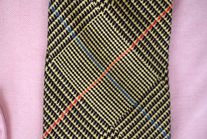 J. Press Glen Plaid Burlington Knot Silk Tie