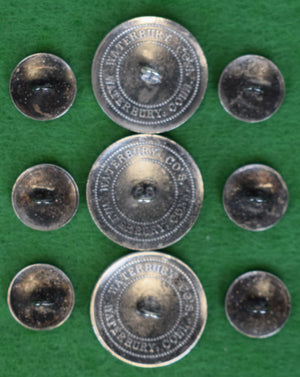 "Set x 9 The Links New York Club Blazer Buttons" (SOLD)