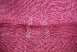 Chipp Hot Pink Linen Trousers Sz 36