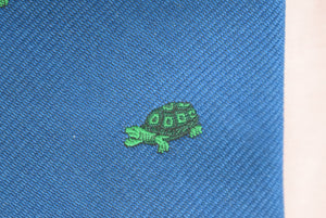 "Chipp Tortoise & The Hare Blue Club Tie"